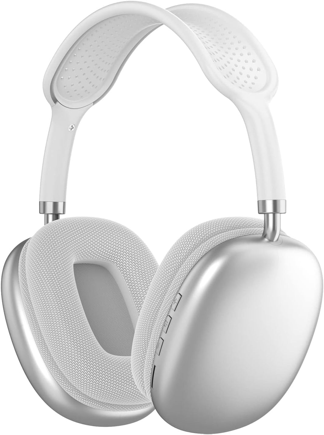 P9 Gaming Wireless On Ear Headphone Colourful BT Macron Pods Max (White)