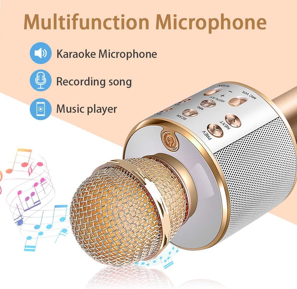 Wireless Bluetooth Karaoke Microphone mic