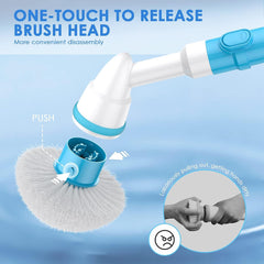 Electric Spin Scrubber Home Cleaning Tools 3 in 1