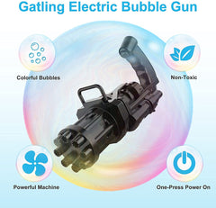 Electric Bubble Machine GUN Black(MIX COLOR)