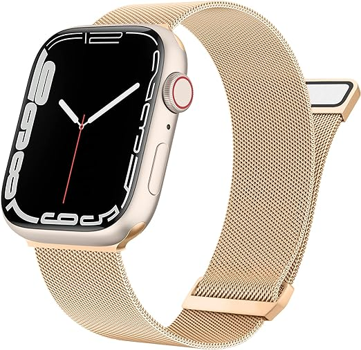 Gold Steel Magnetic Strap