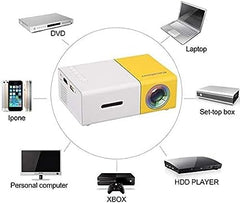 LED PROJECTOR YG300 YELLOW & WHITE