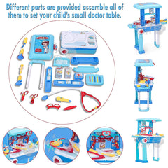 LITTLE DOCTOR TROLLEY SET Doctor Play Set