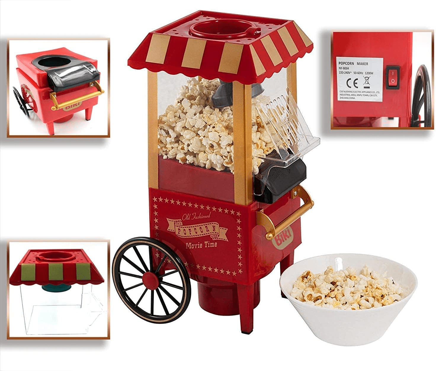 Electric Freestanding Popcorn Maker