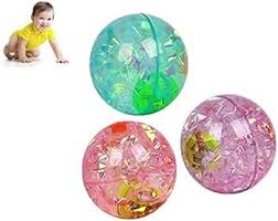 LED Flashing Crystal Ball | Flashing Water Bouncy Ball Colorfull Ball Baby Toys