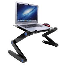 Laptop Table, Adjustable Bed Portable Workstation