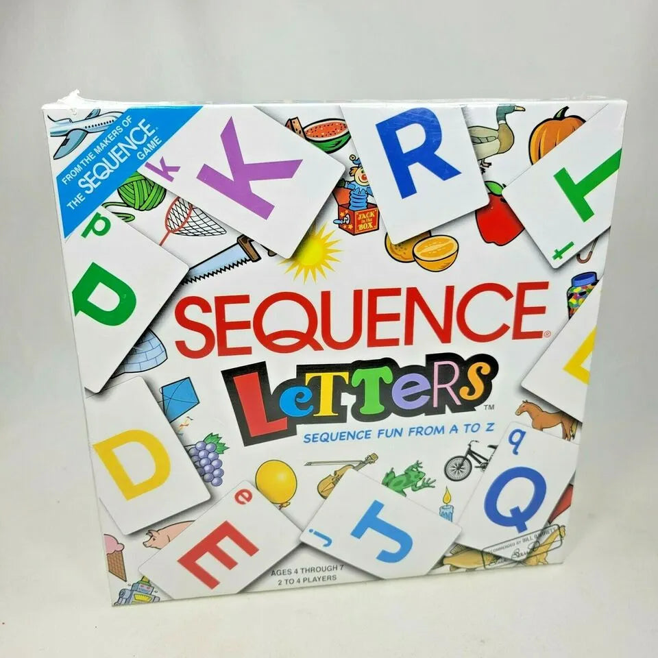 Sequence letters board game White